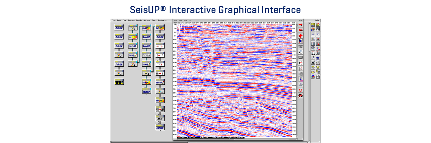 PT SeisUP Screen